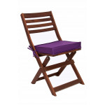 Podsedák na stoličku Golden Garden GG124 40/35/6cm fialová